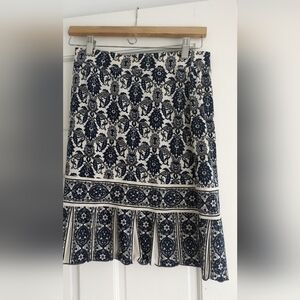 max studio pleated skirt